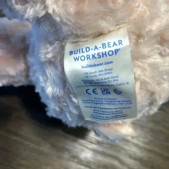 Build a bear happy hugs tan teddy bear 16” - Picture 3 of 3